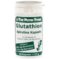 HIRUNDO PRODUCTS Glutathion 200 mg + Spirulina Kapseln