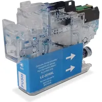 Büroring Tintenpatrone cyan für Brother MFC J5330DW/5335DW/5730DW #LC3219CXL