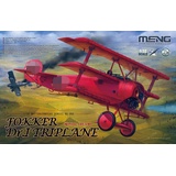 MENG QS-002S 1/32 Fokker DR I Baron Modellbau, Rot/Ausflug, einfarbig (Getaway Solids)