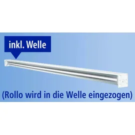 KLEINE WOLKE Duschrolle für Leerkassette 134 cm weiß