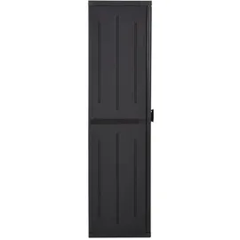 vidaXL Gartenschrank 0,65 x 0,45 x 1,72 schwarz