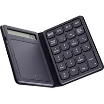 InLine Bluetooth Nummernblock mit Touchpad Display, faltbar, schwarz 55379G