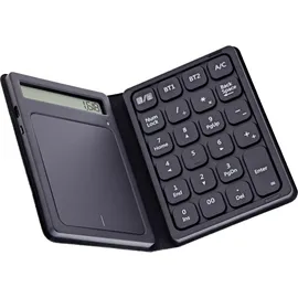 InLine Bluetooth Nummernblock mit Touchpad Display, faltbar, schwarz 55379G