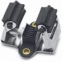 Nölle Profi Brush Besen Wandhalterung schwarz, silber