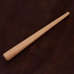 Ringgrößen-Dornstab aus natürlichem Holz für Fingerringe, Messwerkzeug