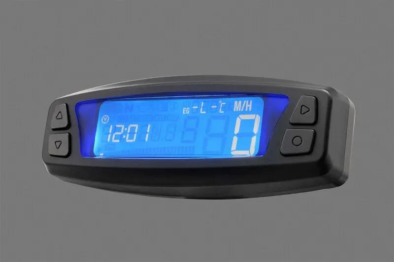 Daytona Asura multifunctionele snelheidsmeter, zwart