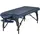 MASTER MASSAGE EQUIPMENT Master Massage Montclair Mobil Massageliege Klappbar Massagebett Massagebank Kosmetikliege Portable Beauty Bett aus Holz 71cm Königsblau