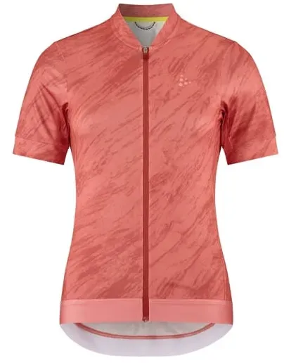 Damen-Radtrikot Craft W Core Essence Regular Größe: S /  weinfarbe