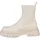 VAN HILL Damen Plateau Boots Stiefeletten Stiefel Profil-Sohle Schuhe 837887, Farbe: Beige, 38 - 38