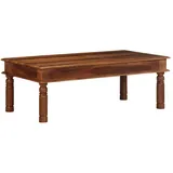 vidaXL Couchtisch braun Akazie 110 x 60 x 40 cm