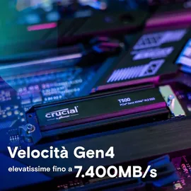 Crucial T500 4 TB M.2 mit Heatsink