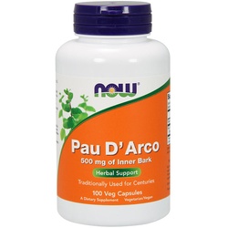 Now Foods Pau D' Arco 500 mg Kapsel (100 veg.Kapseln)