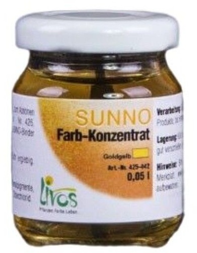 LIVOS Farb-Konzentrate 425 Goldocker - 0,125 l Gebinde