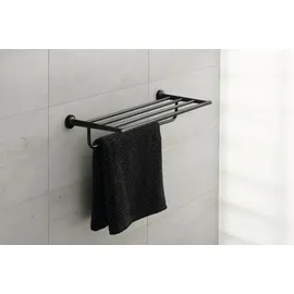Duravit Starck T Handtuchablage Schwarz Matt 0099444600