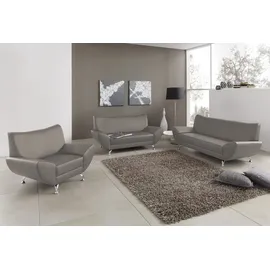 INOSIGN Sessel »Saltare elegant und komfortabel, toller Designfuß«, grau