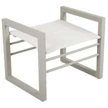 Brafab Gartenhocker Vevi Aluminium Braun Khaki