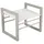 Brafab Gartenhocker Vevi Aluminium Braun Khaki