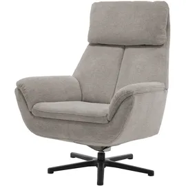 die planbar Relaxsessel DIE PLANBAR "MP-RS20079", grau (cyber mandel), B:79cm H:108cm T:89cm, 100% recyceltes Polyester, Sessel, Relaxsessel, 360 drehbar, Wippfunktion zusätzlich wählbar, Kaltschaumpolsterung