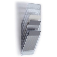 Durable Flexiboxx 6 Fächer, transparent (1709760400)