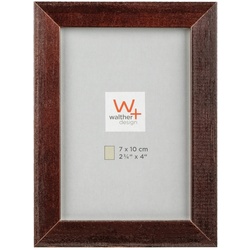 walther + design Peppers Holz Bilderrahmen 007X010 NUSSBAUM