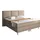 Inter Handels Boxspringbett Oslo 180x200 cm Kunstleder muddy