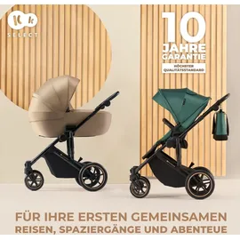 Kinderkraft Prime 2 2in1 Venezian Black, Schwarz