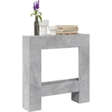 Kaminumrandung Betongrau 81x18x82 Cm Holzwerkstoff