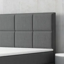 m-punkt Neapel 180 x 200 cm Grau