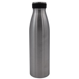 Steuber Thermoflasche 500 ml silber doppelwandiger Edelstahl auslaufsicher