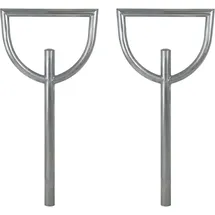 Trutzholm Fahrradständer 2x Fahrradanlehnbügel 115 x 56 cm