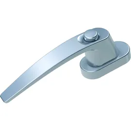 BASI 7554-0010 Fenstergriff mit Druckknopfsicherung Silber