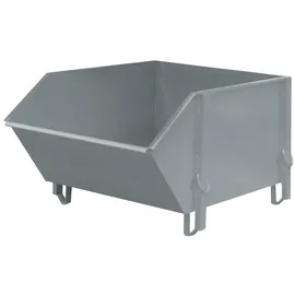Bauer Baustoffbehälter BBG 100 Größe 100 cm Mausgrau