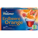 Meßmer Erdbeere-Orange Früchtetee Teebeutel 20 St.