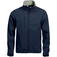 New Wave Basic Softshelljacke Herren 580 - dunkelblau 4XL