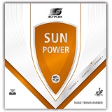 Sunflex Sun Power Tischtennis-Belag 2,1mm Schwamm schwarz