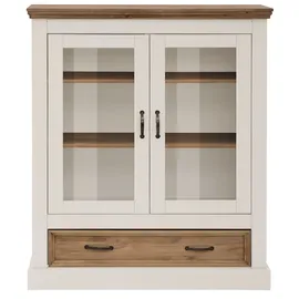 OTTO home Vitrine Selma Highboard 100 x 38 x 120 cm Weiß