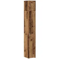 VidaXL Slim Storage Cabinet Altes Holz 30x42.5x225 cm Ingenieurholz