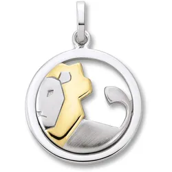 Sternzeichen-Anhänger ONE ELEMENT "Löwe Sternzeichen Anhänger aus 925 Silber", silber, Schmuckanhänger, Damen, Löwe, Silber 925 (Sterlingsilber), stilvoll & feminin – für die besonderen Augenblicke