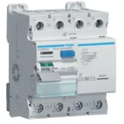 Hager Fehlerstromschutzschalter CDB663E