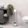 bremermann WC-Bürste 2in1 Edelstahl/Sicherheitsglas Weiß