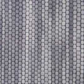 Beliani Teppich Grau 160 x 230 cm