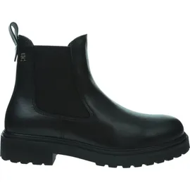 Tommy Hilfiger TH LEATHER Cleated CHELS Schwarz - Schwarz - 39