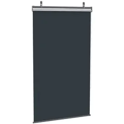 Outsunny Senkrechtmarkise Aluminium, Stahl, Polyester