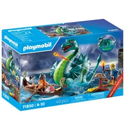 PLAYMOBIL 71830 - History - Wikinger mit Seeungeheuer
