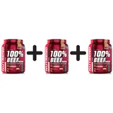 NUTREND 100% Beef Protein, 900 g, Haselnuss-Schokolade)