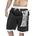 Badehose CLENNELL Schwarz/Weiß L