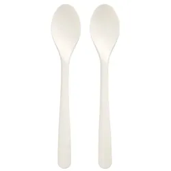 50 Löffel `Folia` C-PLA 19 cm weiss Mehrweg