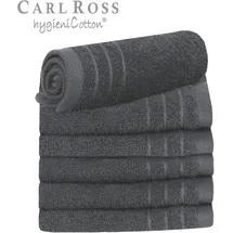 Carl Ross HygieniCotton Seiftuch 30 x 30 cm grau
