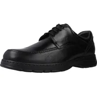 Fluchos für Herren. 9142_SALV_NEGF Lederschuhe Crono 9142 Salvate schwarz