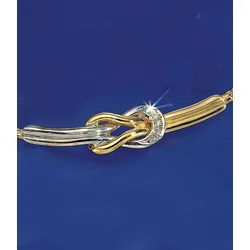 Kreuzknoten-Collier